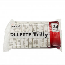 MOLLETTA TRILLY SET 24PZ. BIANCA (48pz)